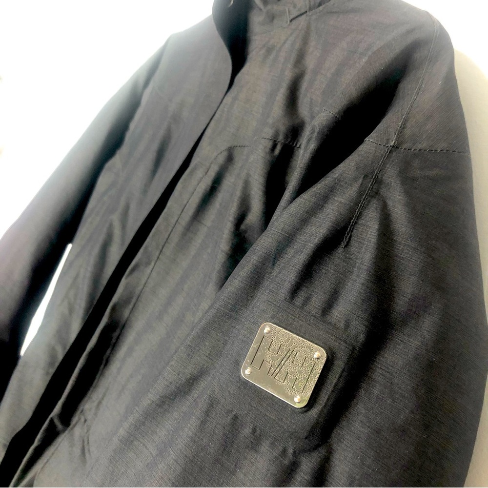 Helly Hansen Small Black Winter Jacket with Detachable Hood